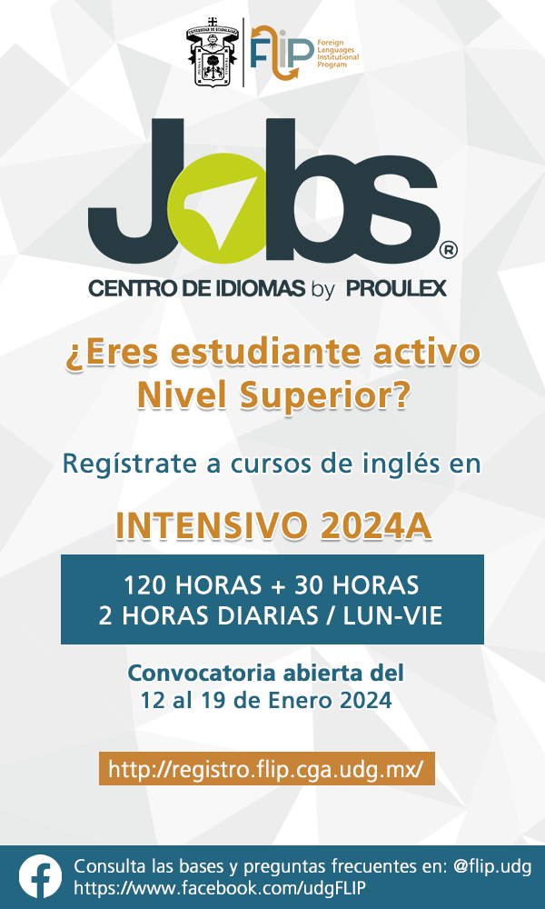 Jobs Intensivo 2024-A registro del 12 al 19 de enero