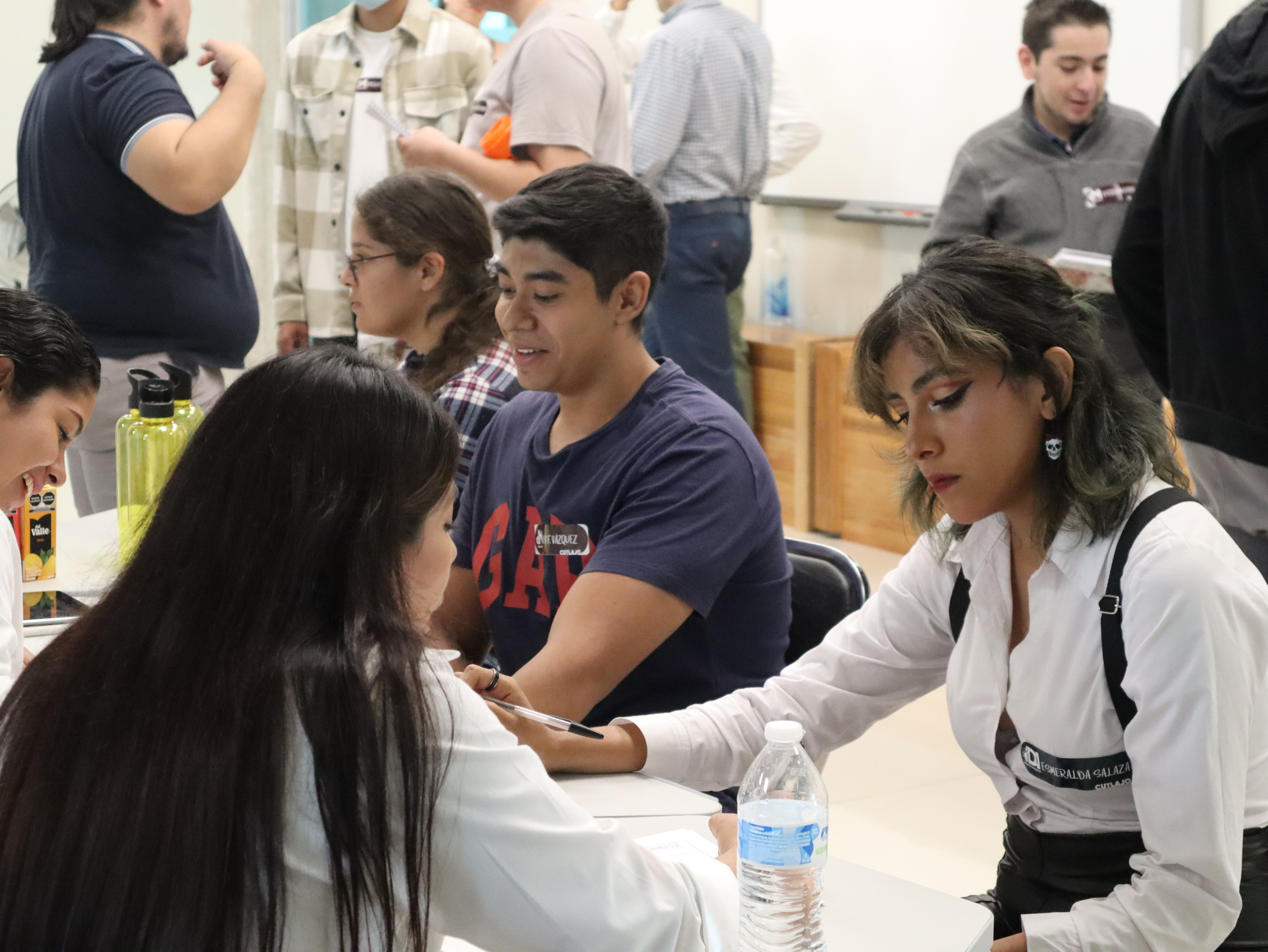 alumnado en open house